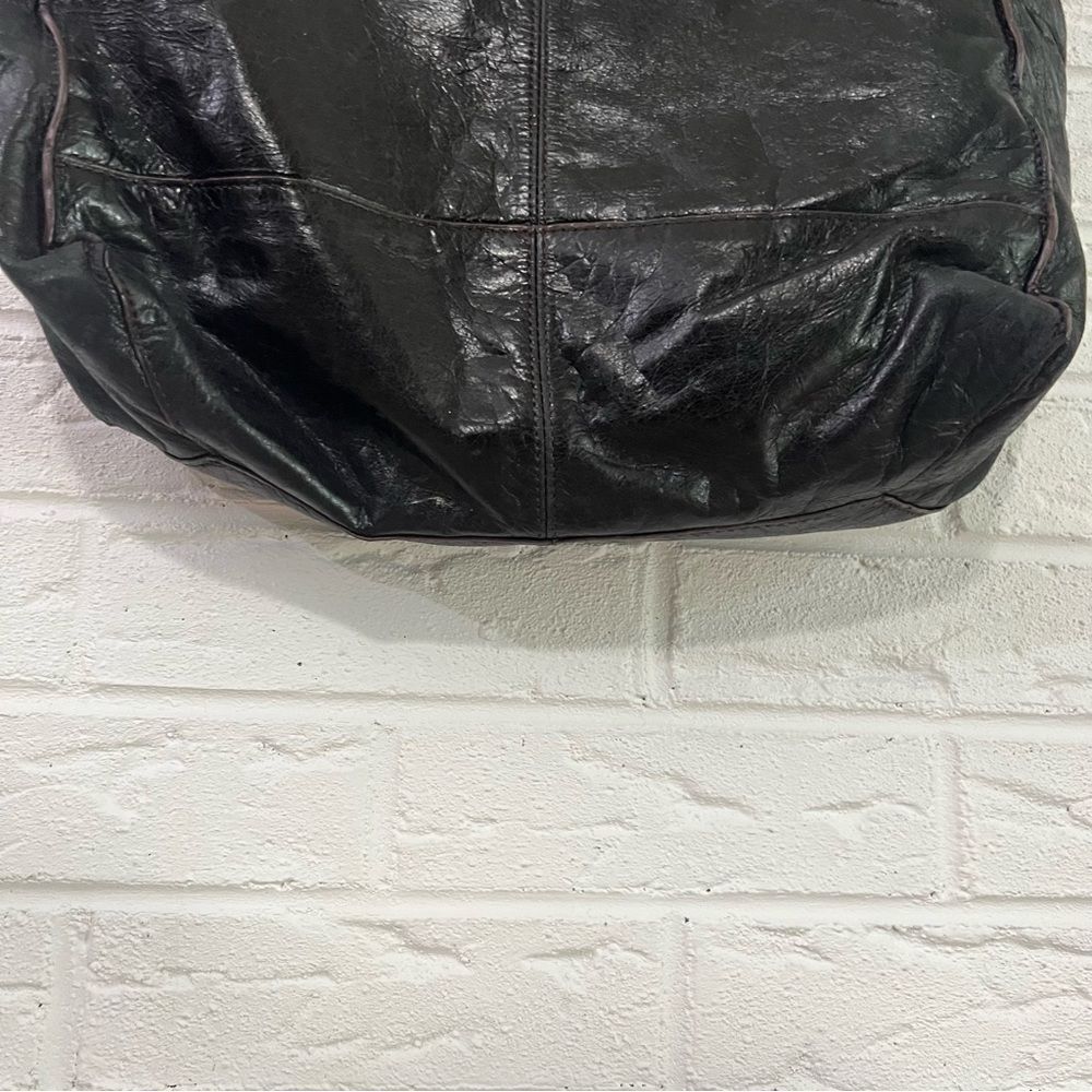 HOBO Black Leather Tote Bag - Picture 9 of 10
